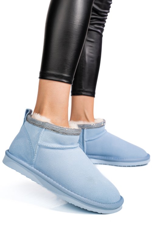 Cizme albastre piele naturala 0s77957