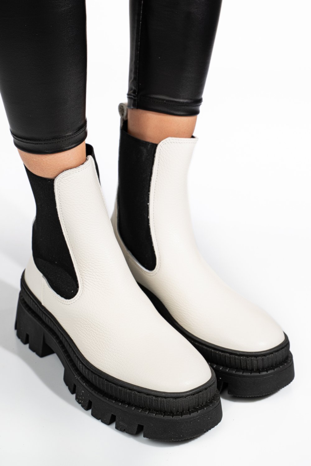 GHETE ALBE PIELE NATURALA 52132507