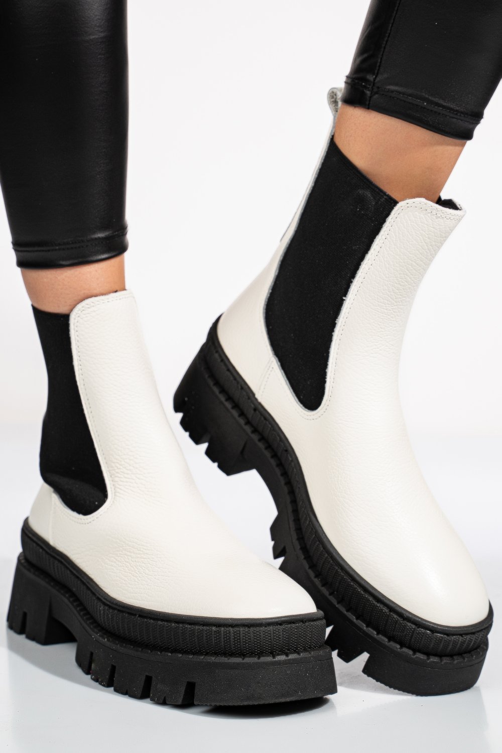 GHETE ALBE PIELE NATURALA 52132507