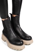 GHETE NEGRE PIELE NATURALA 52132459