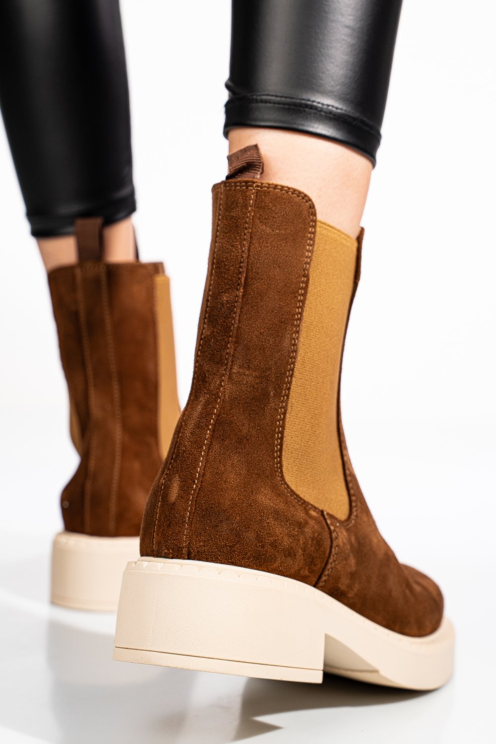 GHETE MARO PIELE NATURALA INTOARSA 52130135