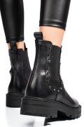 GHETE NEGRE PIELE NATURALA 52132445