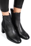 BOTINE NEGRE PIELE NATURALA 50132047