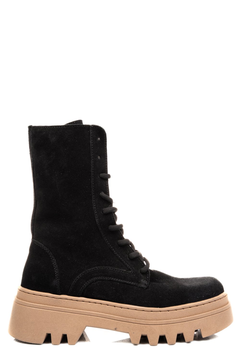 GHETE NEGRE PIELE NATURALA INTOARSA 52132500