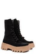 GHETE NEGRE PIELE NATURALA INTOARSA 52132500
