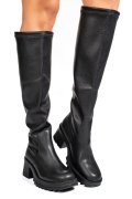 CIZME NEGRE PIELE NATURALA 52122121