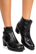 GHETE NEGRE PIELE NATURALA 52132424