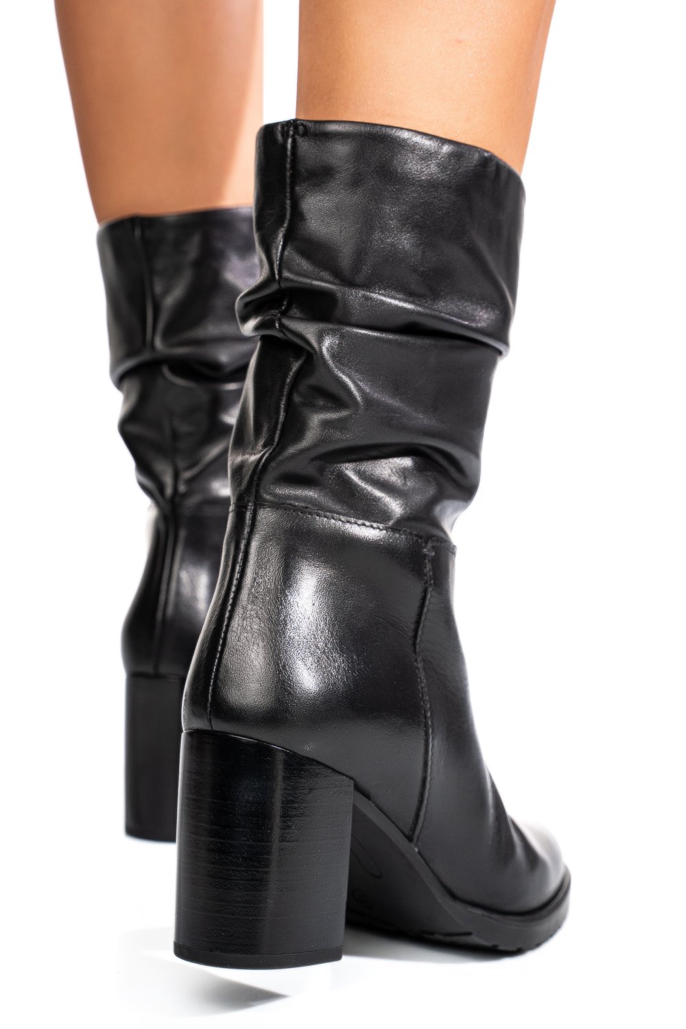 CIZME NEGRE PIELE NATURALA 52132457