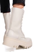 GHETE BEJ PIELE NATURALA 52132499
