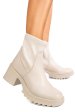 Ghete bej piele naturala 52132504
