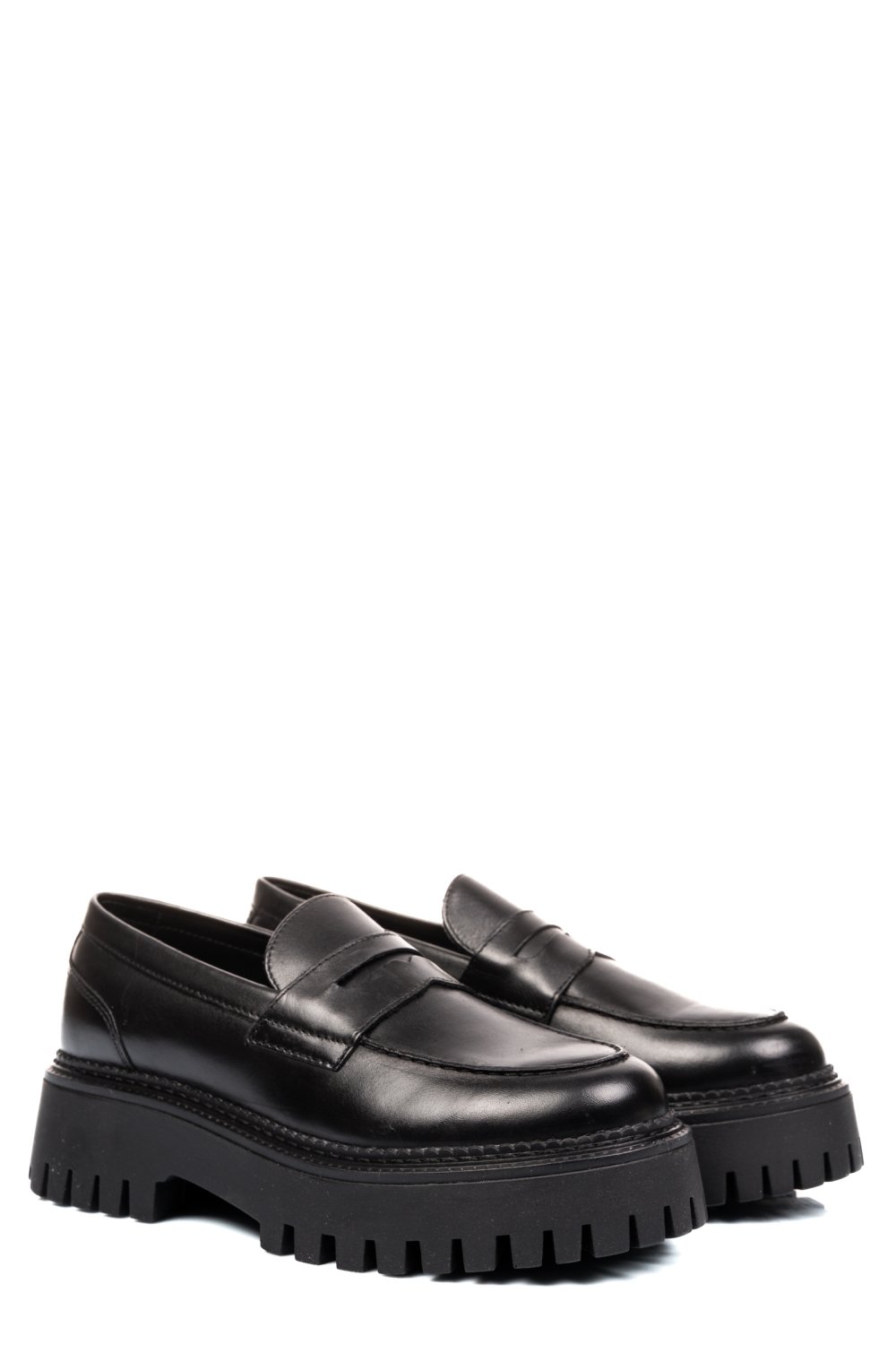 MOCASINI NEGRI PIELE NATURALA WS401R19