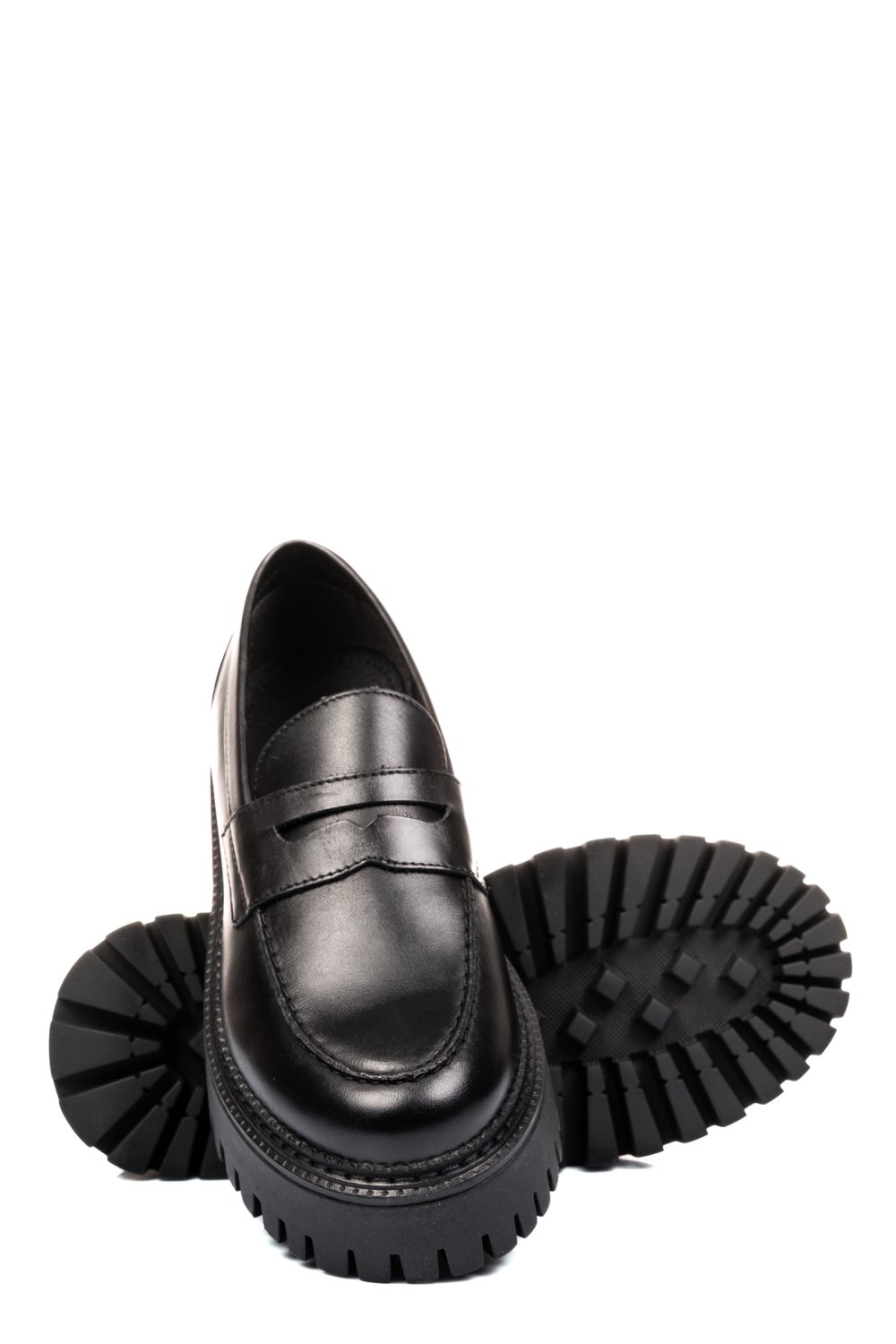 MOCASINI NEGRI PIELE NATURALA WS401R19