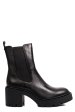 Ghete negre piele naturala ws77h-475h09
