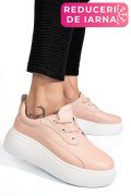PANTOFI SPORT ROZ PIELE NATURALA FSP002291