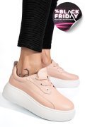 PANTOFI SPORT ROZ PIELE NATURALA FSP002291