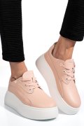 PANTOFI SPORT ROZ PIELE NATURALA FSP002291