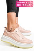 PANTOFI SPORT ROZ PIELE NATURALA FSP002293