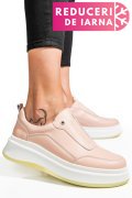 PANTOFI SPORT ROZ PIELE NATURALA FSP002293