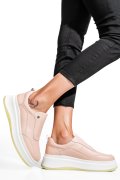 PANTOFI SPORT ROZ PIELE NATURALA FSP002293