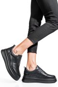 PANTOFI SPORT NEGRI PIELE NATURALA FSP002293