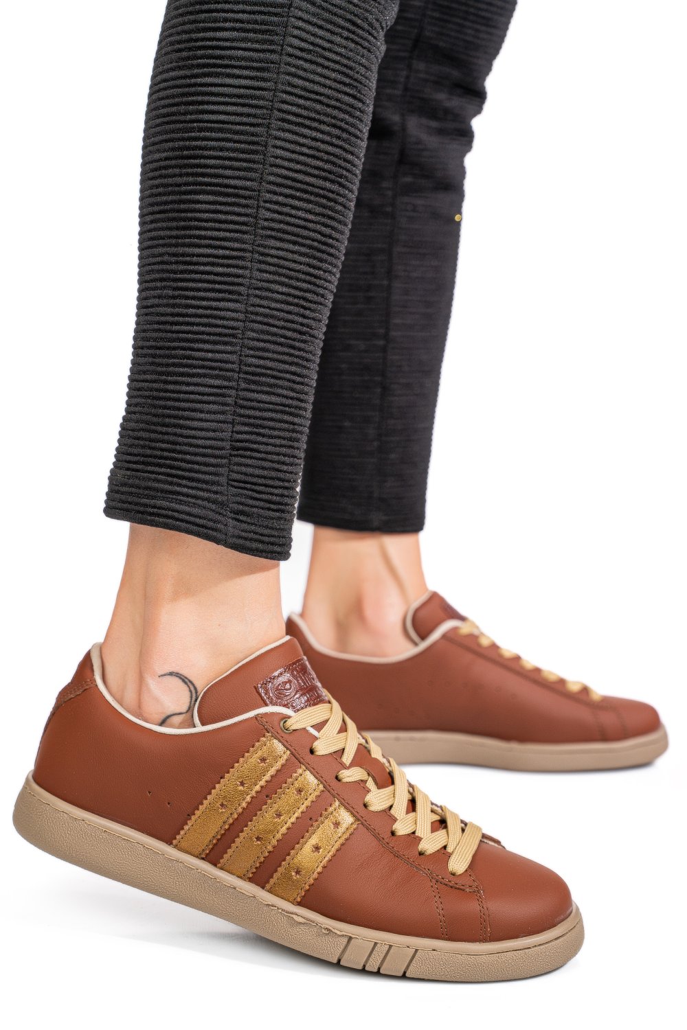 PANTOFI SPORT MARO AURIU PIELE NATURALA 0SP7199