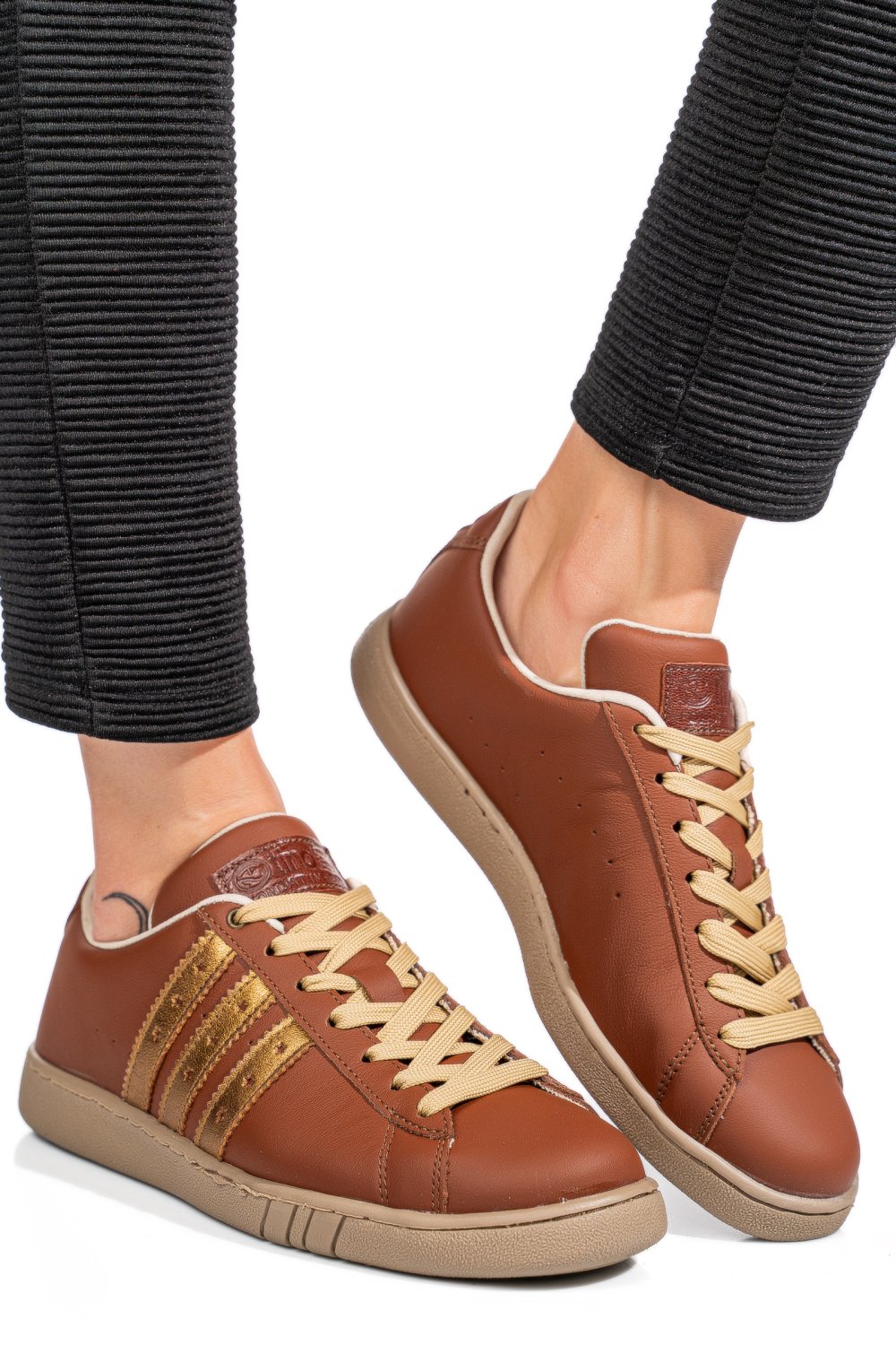 PANTOFI SPORT MARO AURIU PIELE NATURALA 0SP7199