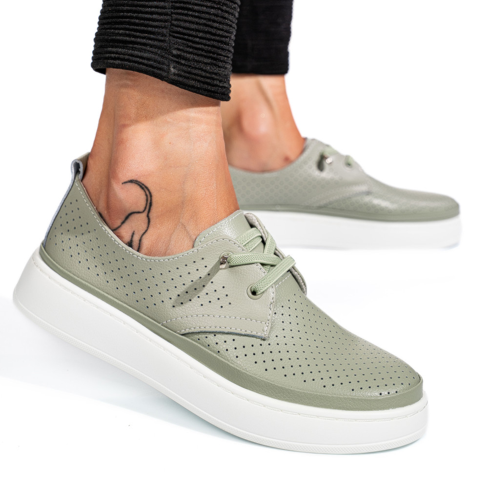 PANTOFI SPORT OLIVE TSP-9000