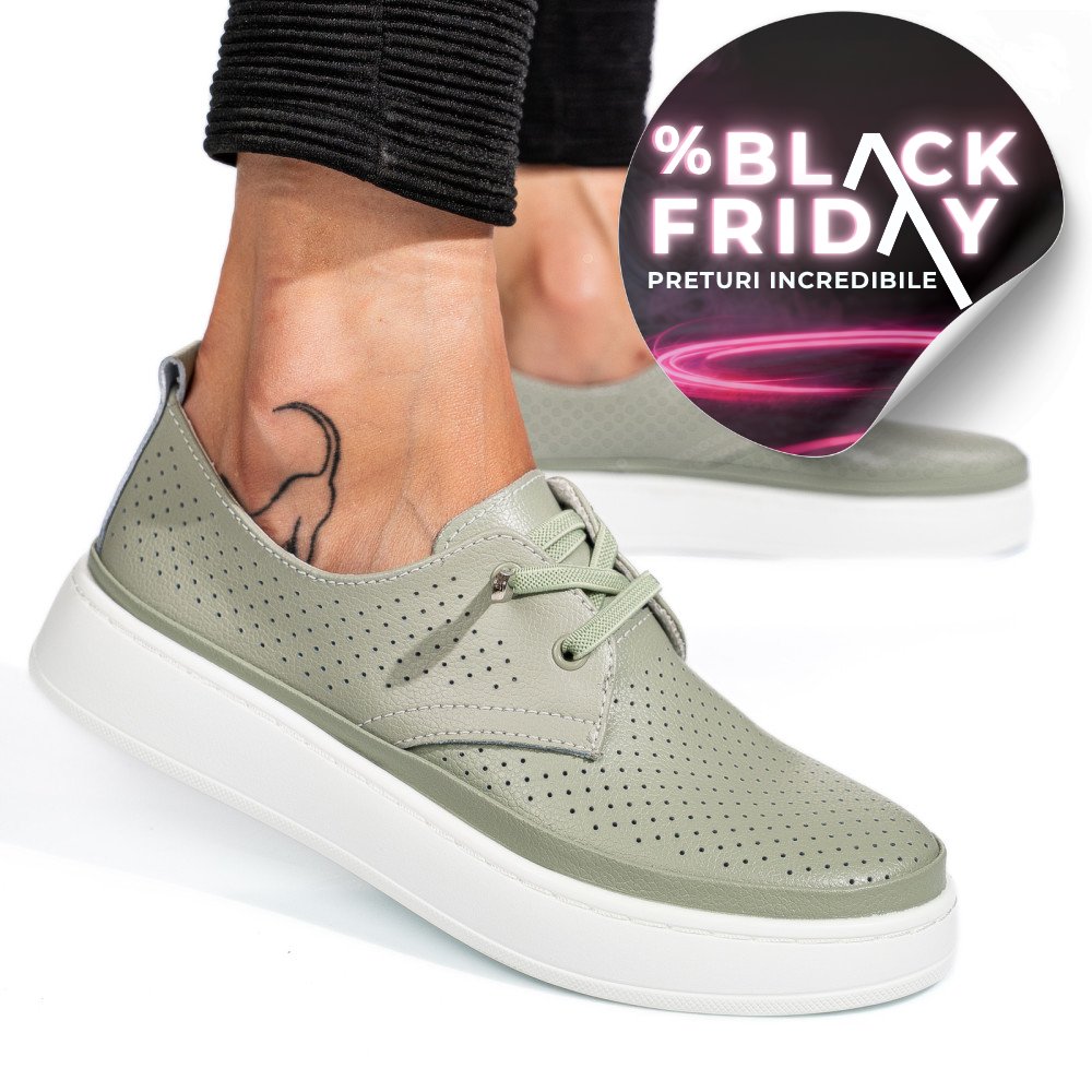 PANTOFI SPORT OLIVE TSP-9000