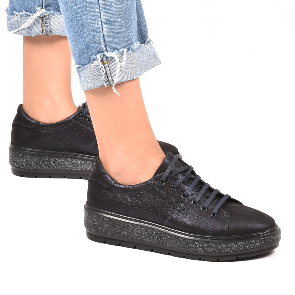 PANTOFI BLEUMARIN PIELE NATURALA 1PC92653AST