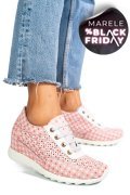 SNEAKERS ROZ PIELE NATURALA APCRT111