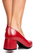 PANTOFI ROSII PIELE NATURALA 1PC450