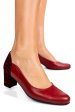 Pantofi rosii piele naturala 1s77482