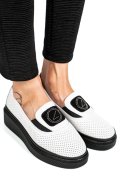 ESPADRILE WHITE PIELE NATURALA JSPY3871