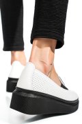 ESPADRILE WHITE PIELE NATURALA JSPY3871