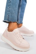 PANTOFI SPORT ROZ PIELE NATURALA FSP001777