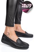 MOCASINI NEGRI PIELE NATURALA BSP03