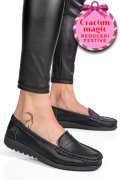 MOCASINI NEGRI PIELE NATURALA BSP03