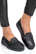 MOCASINI NEGRI PIELE NATURALA BSP03