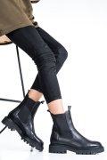 GHETE FEMEI PIELE NATURALA NEGRE 1S77018-6410