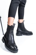 GHETE FEMEI PIELE NATURALA NEGRE 1S77018-6410