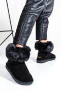 SOPRANI COUTURE, CIZME DAMA PIELE NATURALA INTOARSA NEGRE  SCW328020