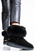 SOPRANI COUTURE, CIZME DAMA PIELE NATURALA INTOARSA NEGRE  SCW328020
