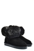 SOPRANI COUTURE, CIZME DAMA PIELE NATURALA INTOARSA NEGRE  SCW328020