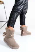 SOPRANI COUTURE,CIZME DAMA PIELE NATURALA INTOARSA GRI SCW328025