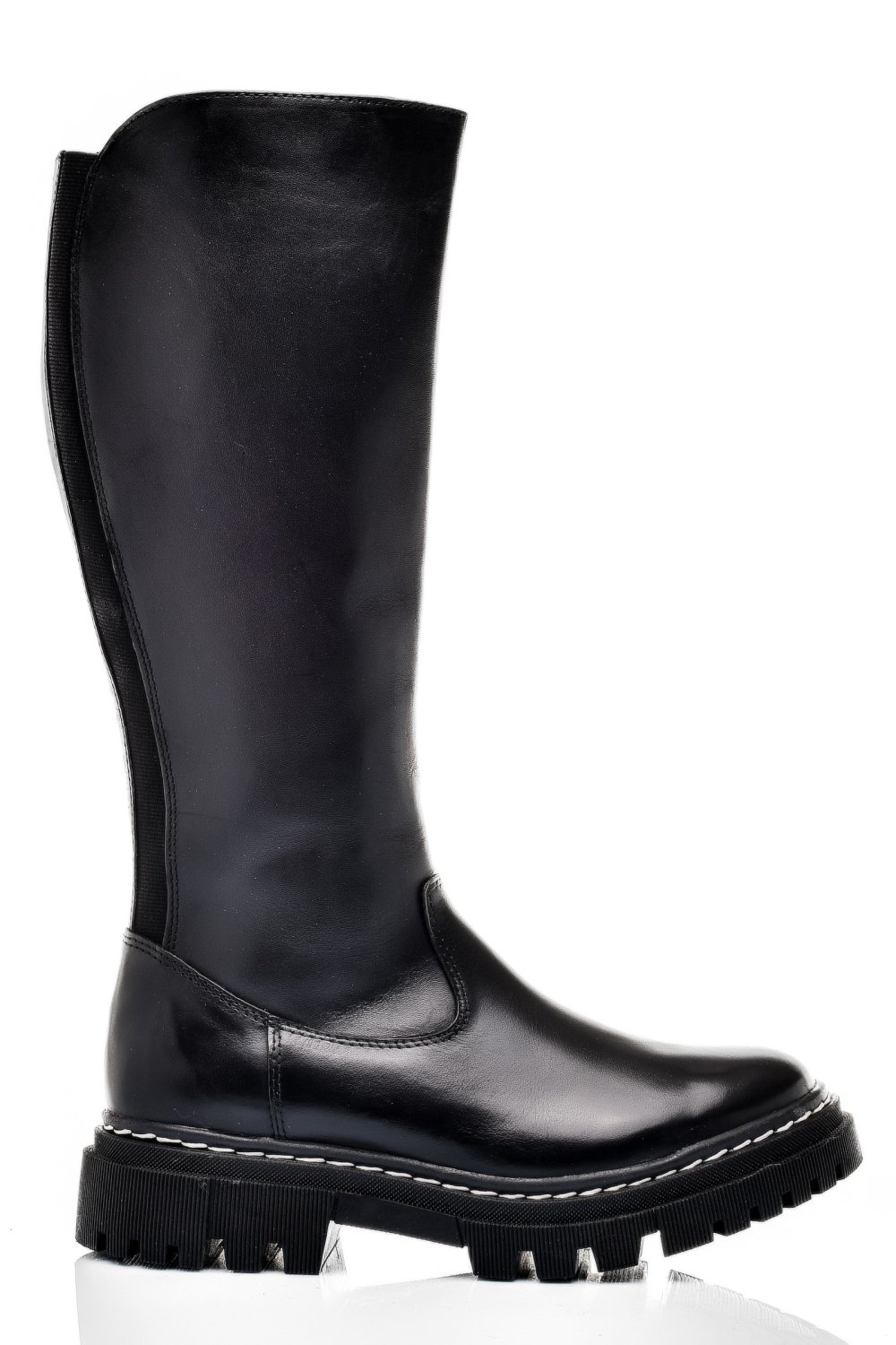 CIZME DAMA PIELE NATURALA NEGRE BS77B063207
