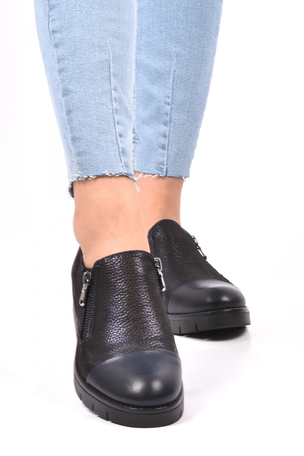 PANTOFI BLEUMARIN SIDEF PIELE NATURALA 1PC82634AMA