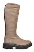 CIZME DAMA PIELE NATURALA INTOARSA TAUPE BS77B063207