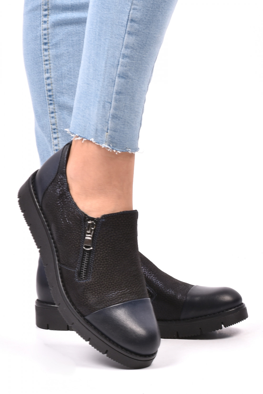 PANTOFI BLEUMARIN SIDEF PIELE NATURALA 1PC82634AMA