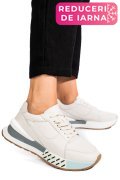 PANTOFI SPORT BEJ PIELE NATURALA FSP001770