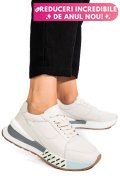 PANTOFI SPORT BEJ PIELE NATURALA FSP001770